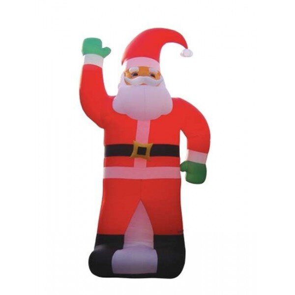 Blow up on sale santa claus